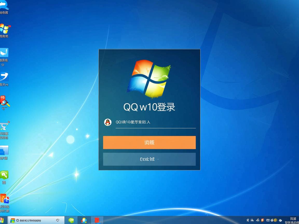 为什么QQ是显示w10登陆  第1张