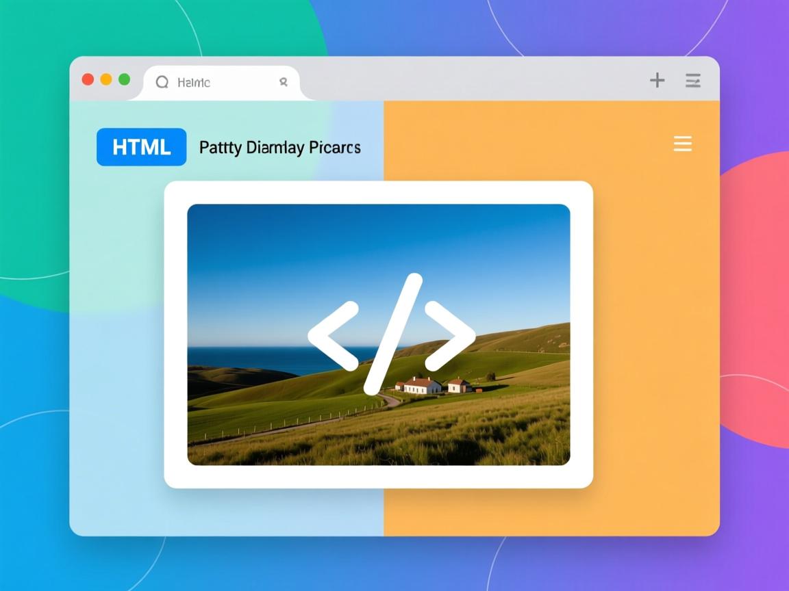 如何在HTML中通过路径显示图片？