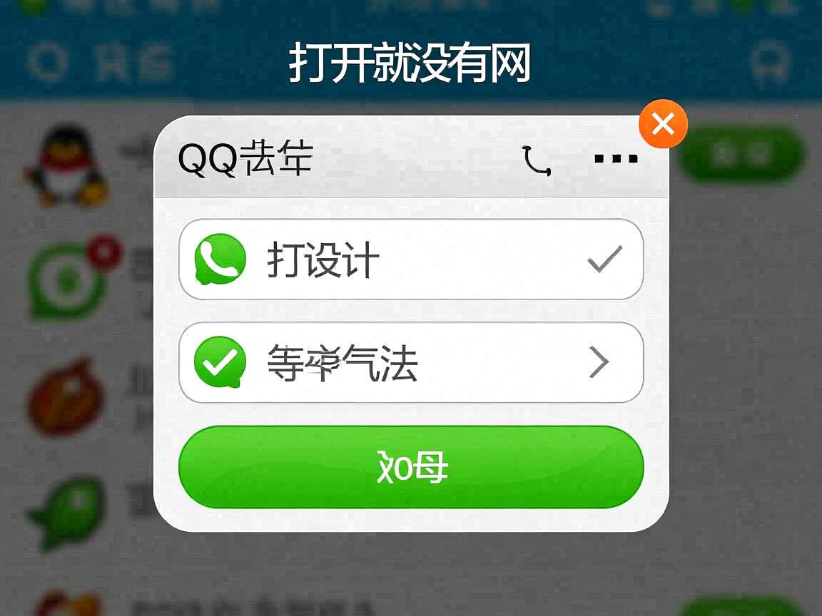 为什么QQ输入法打开就没网 第3张 为什么QQ输入法打开就没网 第3张