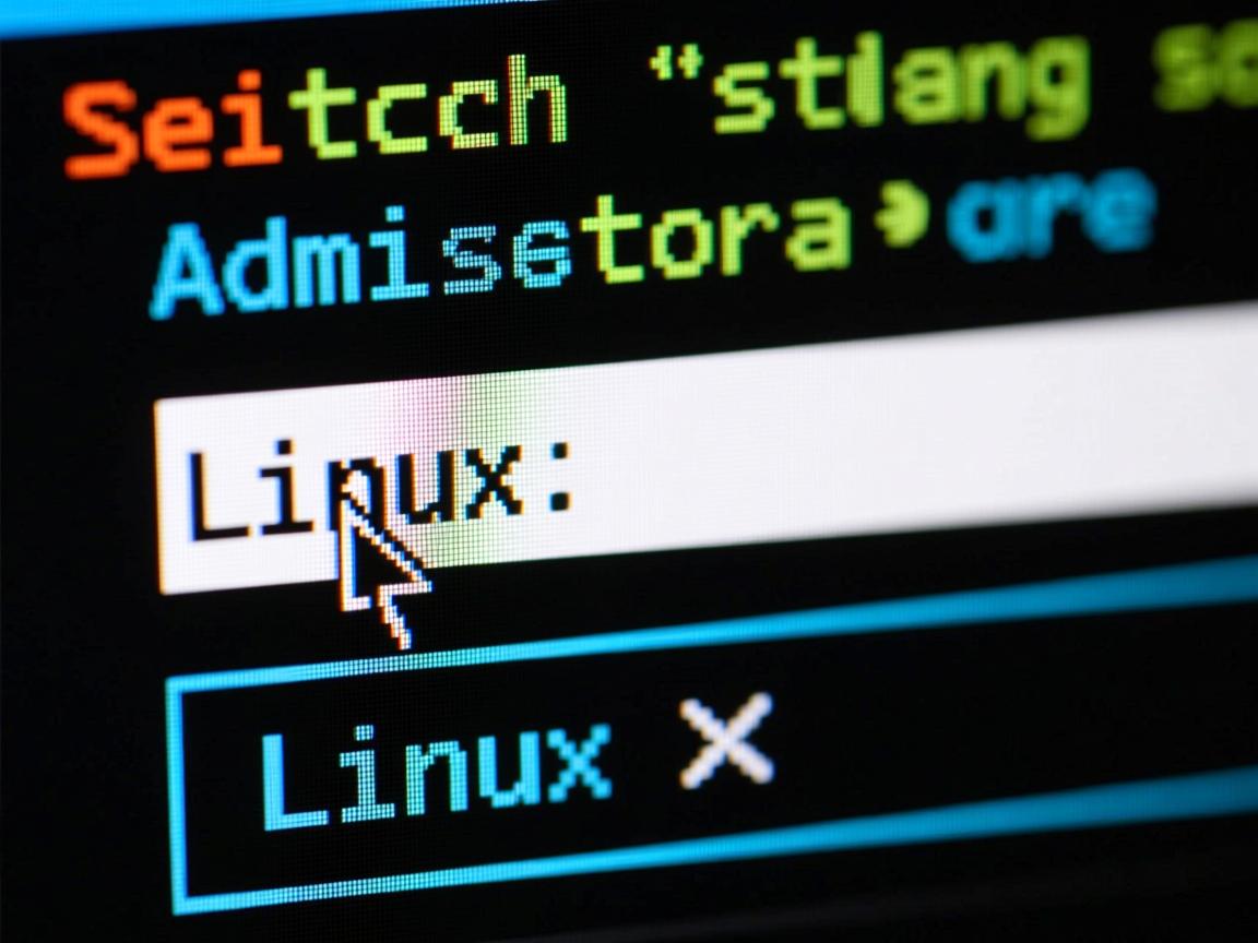 linux中如何切换管理员用户名 第2张 linux中如何切换管理员用户名 第2张