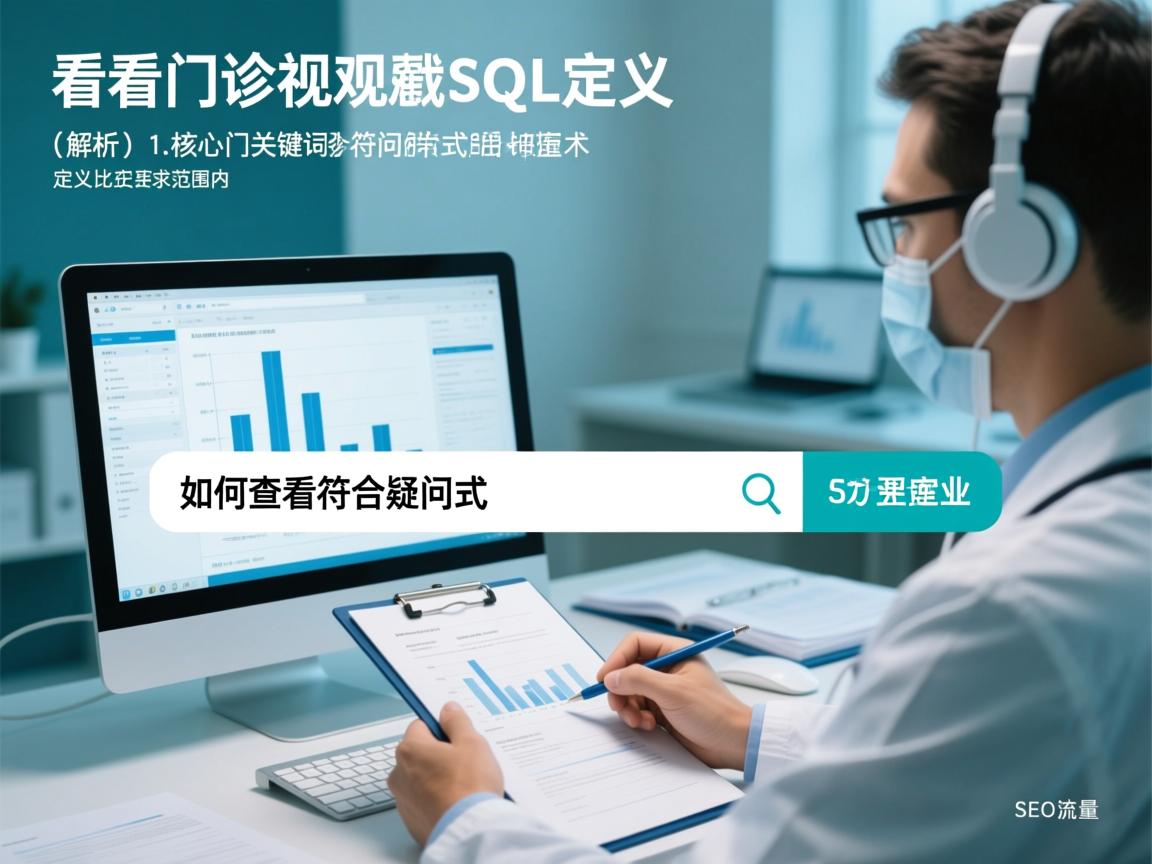 如何查看门诊视图SQL定义？，（解析，1. 核心关键词门诊视图和SQL前置突出搜索意图 2. 如何查看符合疑问句式且带解决方案导向 3. 定义比语句更精准专业 4. 18字严格控制在要求范围内 5. 医疗+技术双关键词组合提升SEO流量）  第2张