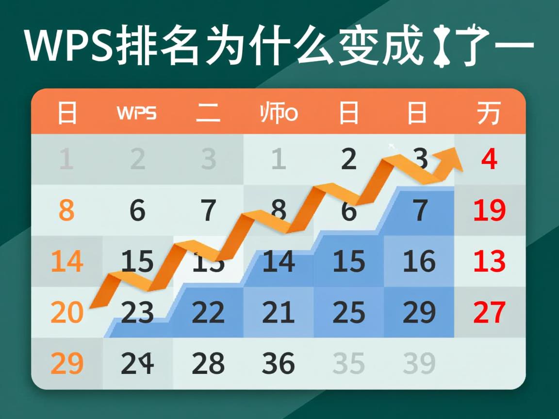 WPS 写排名为什么会变成日期 第2张 WPS 写排名为什么会变成日期 第2张