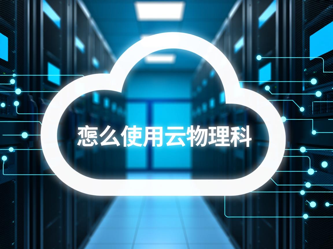 怎么使用云物理机 第1张 怎么使用云物理机 第1张