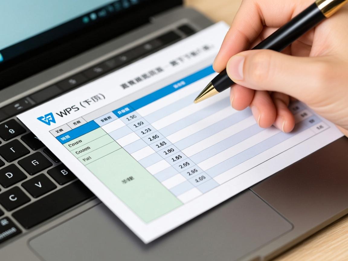 wps为什么表格没跳下一页