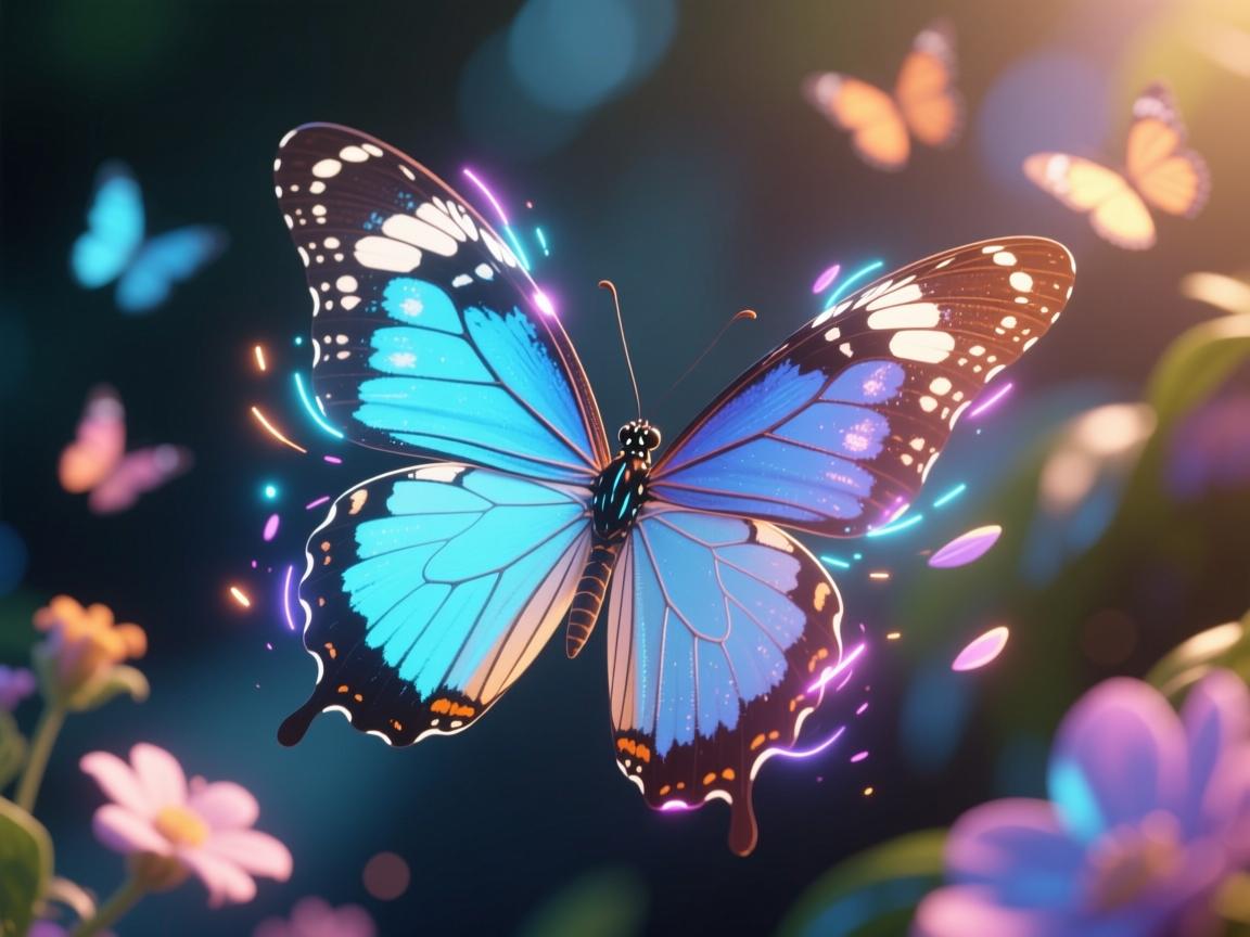 HTML5如何实现蝴蝶动画特效