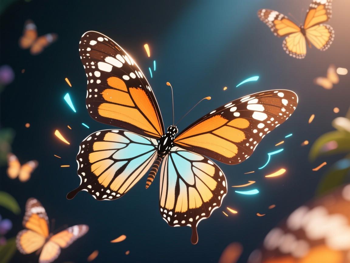 HTML5如何实现蝴蝶动画特效 第2张 HTML5如何实现蝴蝶动画特效 第2张