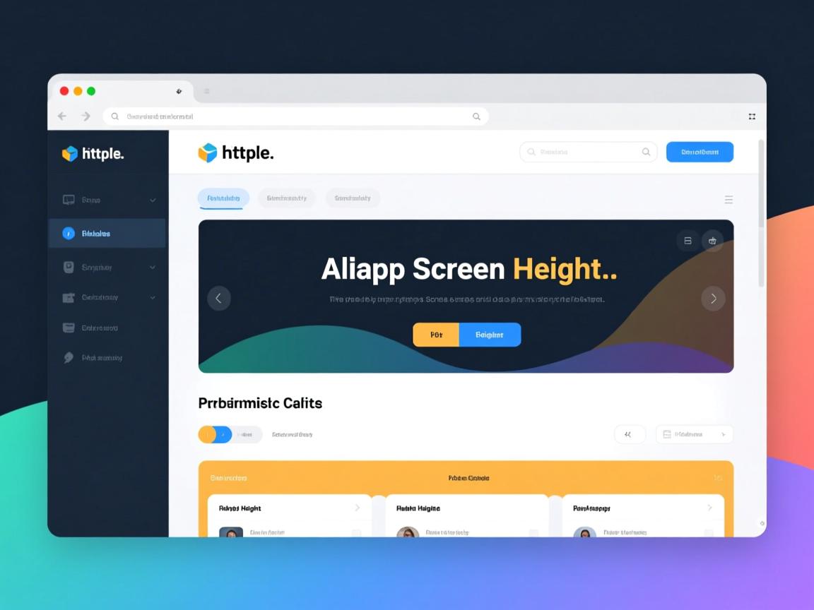 html如何适应屏幕高度  第1张