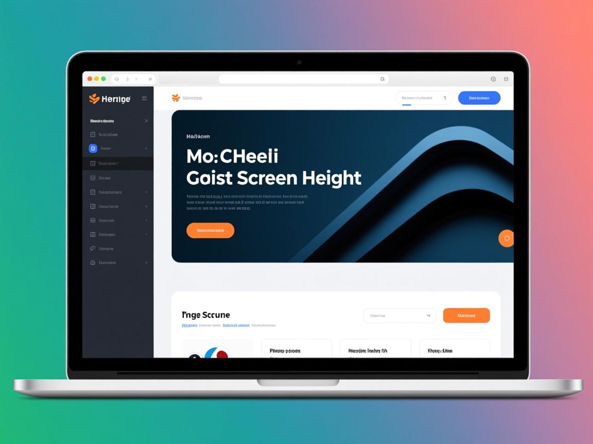 html如何适应屏幕高度  第2张