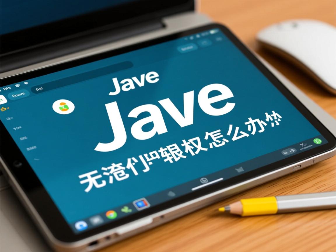 java无运行权限怎么办 第3张 java无运行权限怎么办 第3张