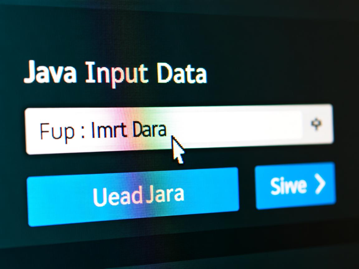 怎么在java中输入数据 第2张 怎么在java中输入数据 第2张