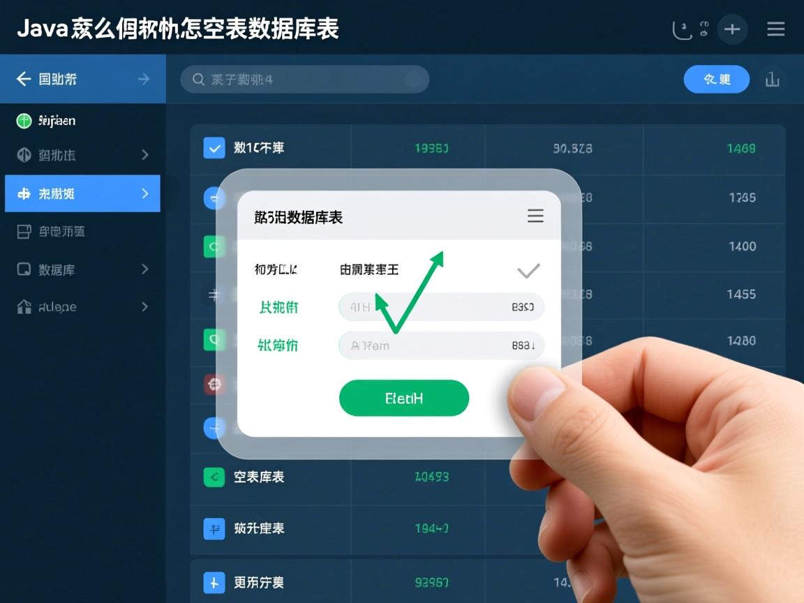 java怎么清空表数据库表 第1张 java怎么清空表数据库表 第1张