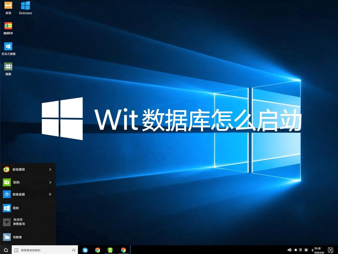 win10数据库怎么启动  第1张