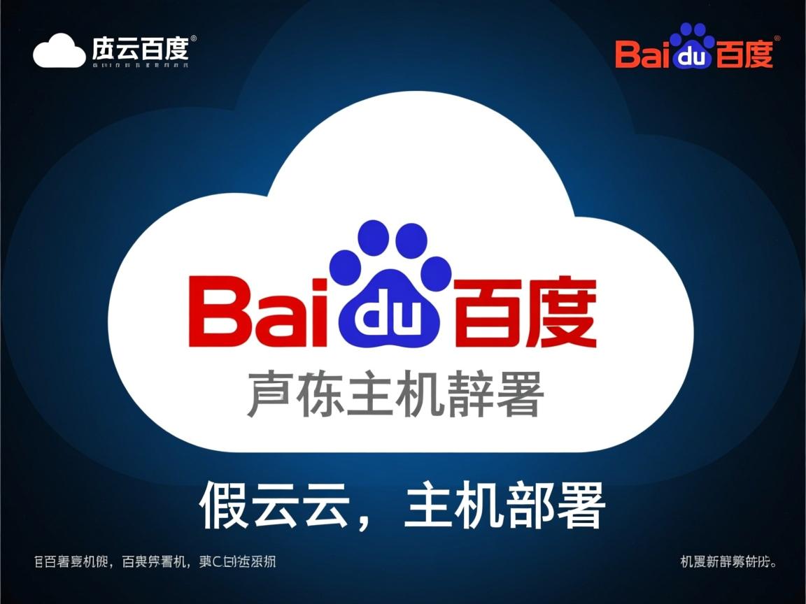 百度云虚拟主机部署在哪  第3张