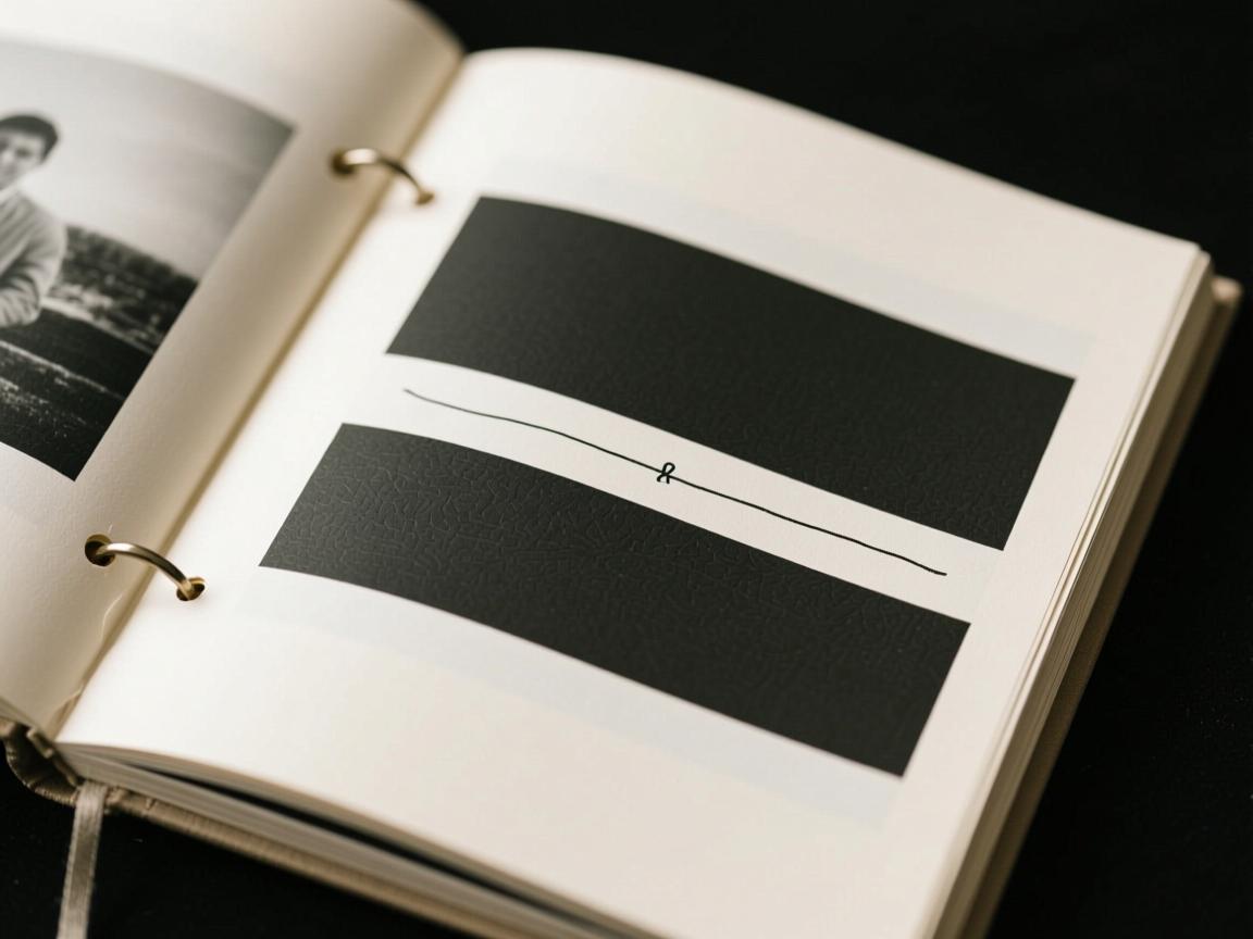 为什么看相册会有一条线