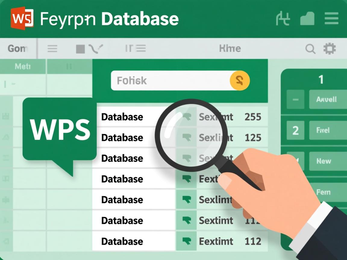 wps电子表格怎么查找重复数据库  第1张