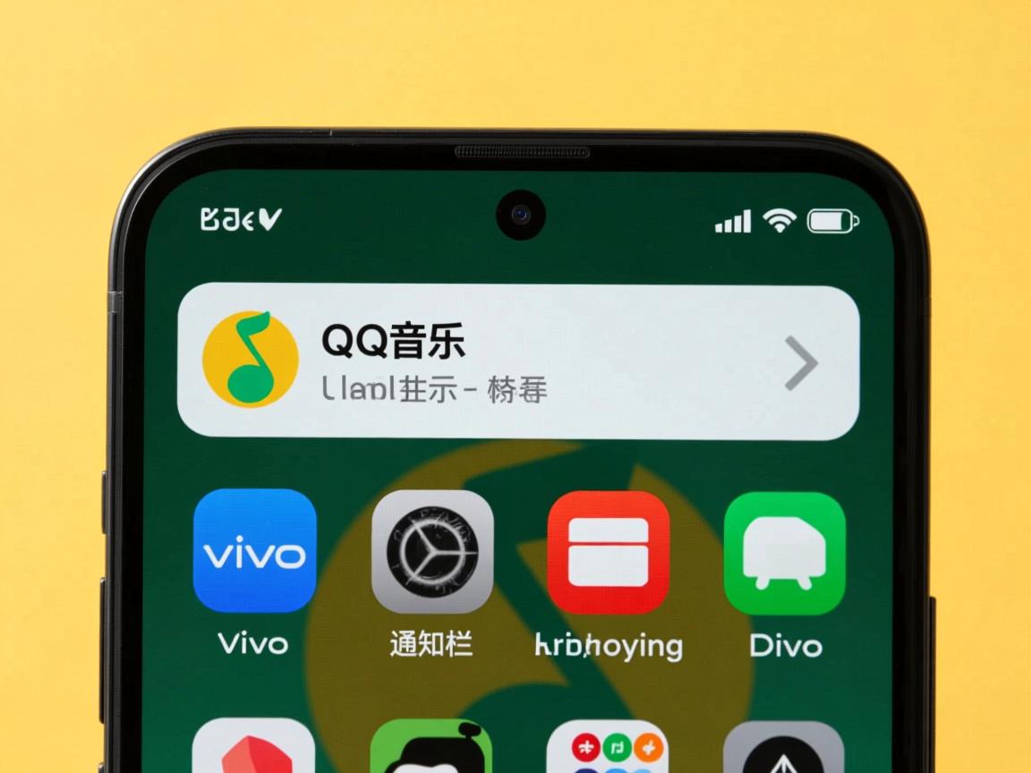 为什么qq音乐不在通知栏上显示vivo  第1张