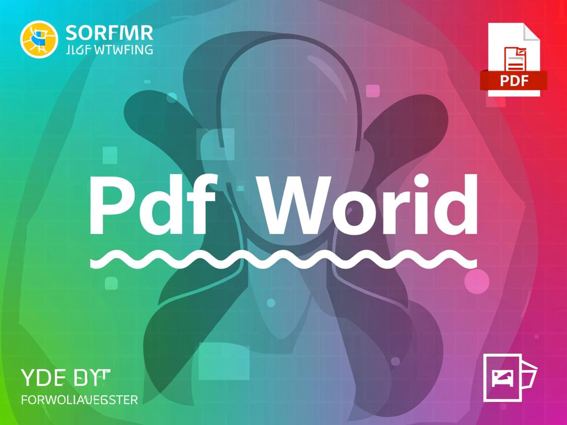 为什么pdf转word字下面有波浪线  第3张