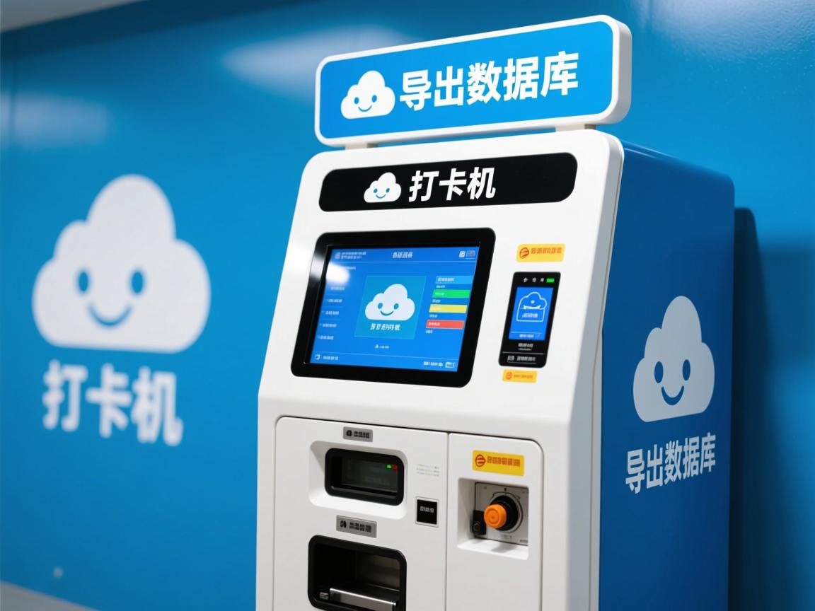 云打卡机怎么导出数据库  第2张