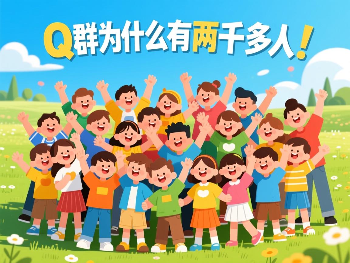 qq群为什么有两千多人 第3张 qq群为什么有两千多人 第3张