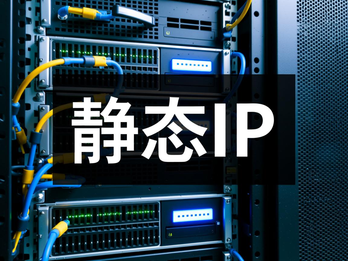 物理机配置静态IP 第1张 物理机配置静态IP 第1张