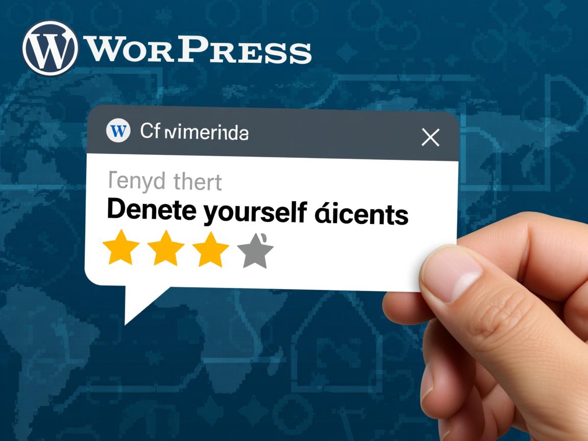 WordPress如何删除自己发的评论? 第3张 WordPress如何删除自己发的评论? 第3张