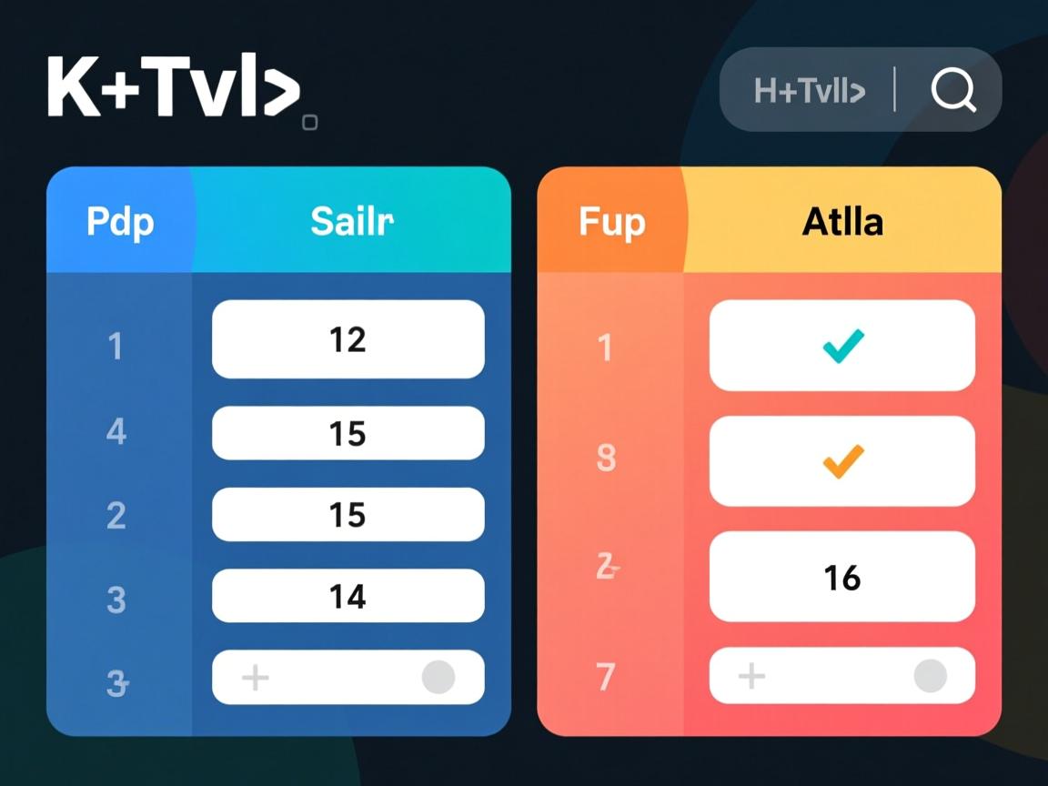 html两个表格如何并列