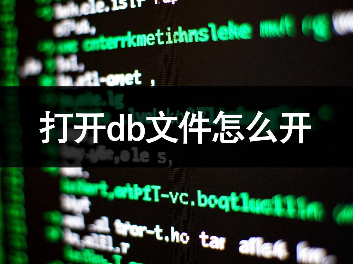 linux 如何打开db文件怎么打开 第3张 linux 如何打开db文件怎么打开 第3张