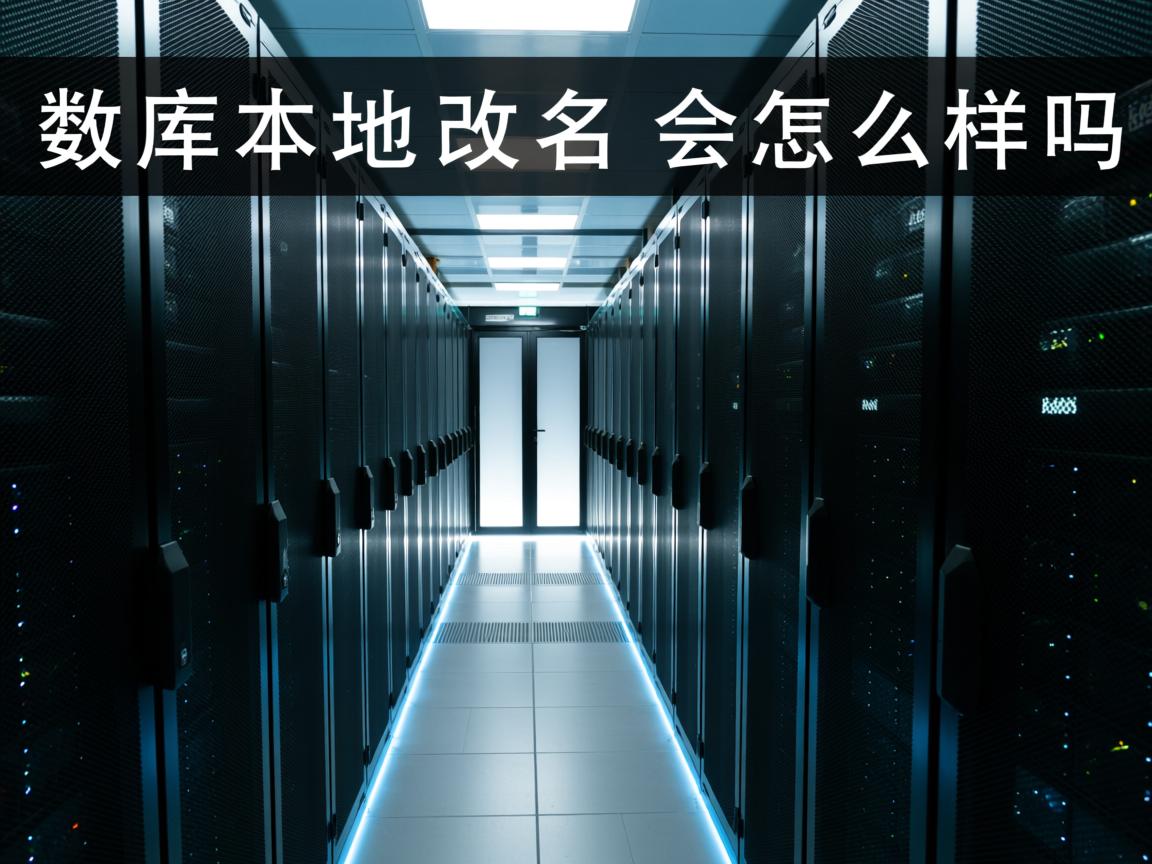 数据库本地改名会怎么样吗 第3张 数据库本地改名会怎么样吗 第3张