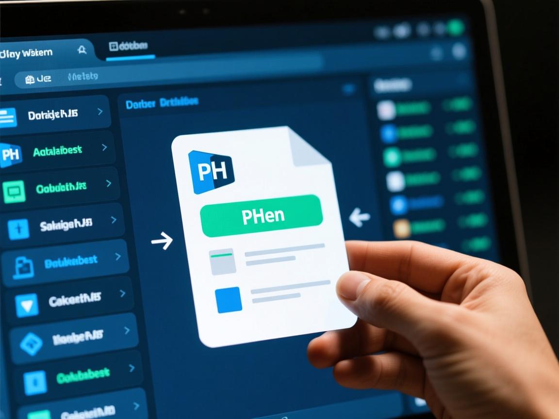 php程序如何导入数据库文件怎么打开 第2张 php程序如何导入数据库文件怎么打开 第2张