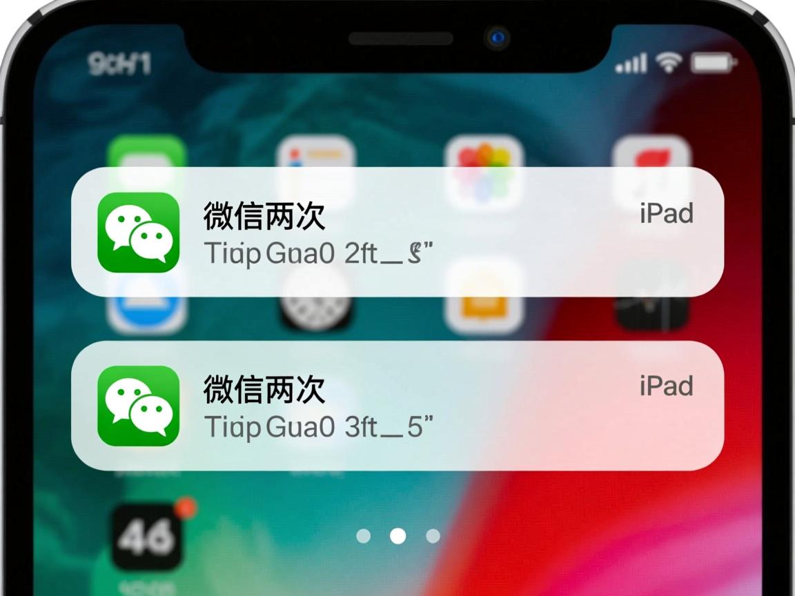 ipad微信提示为什么有两次 第1张 ipad微信提示为什么有两次 第1张