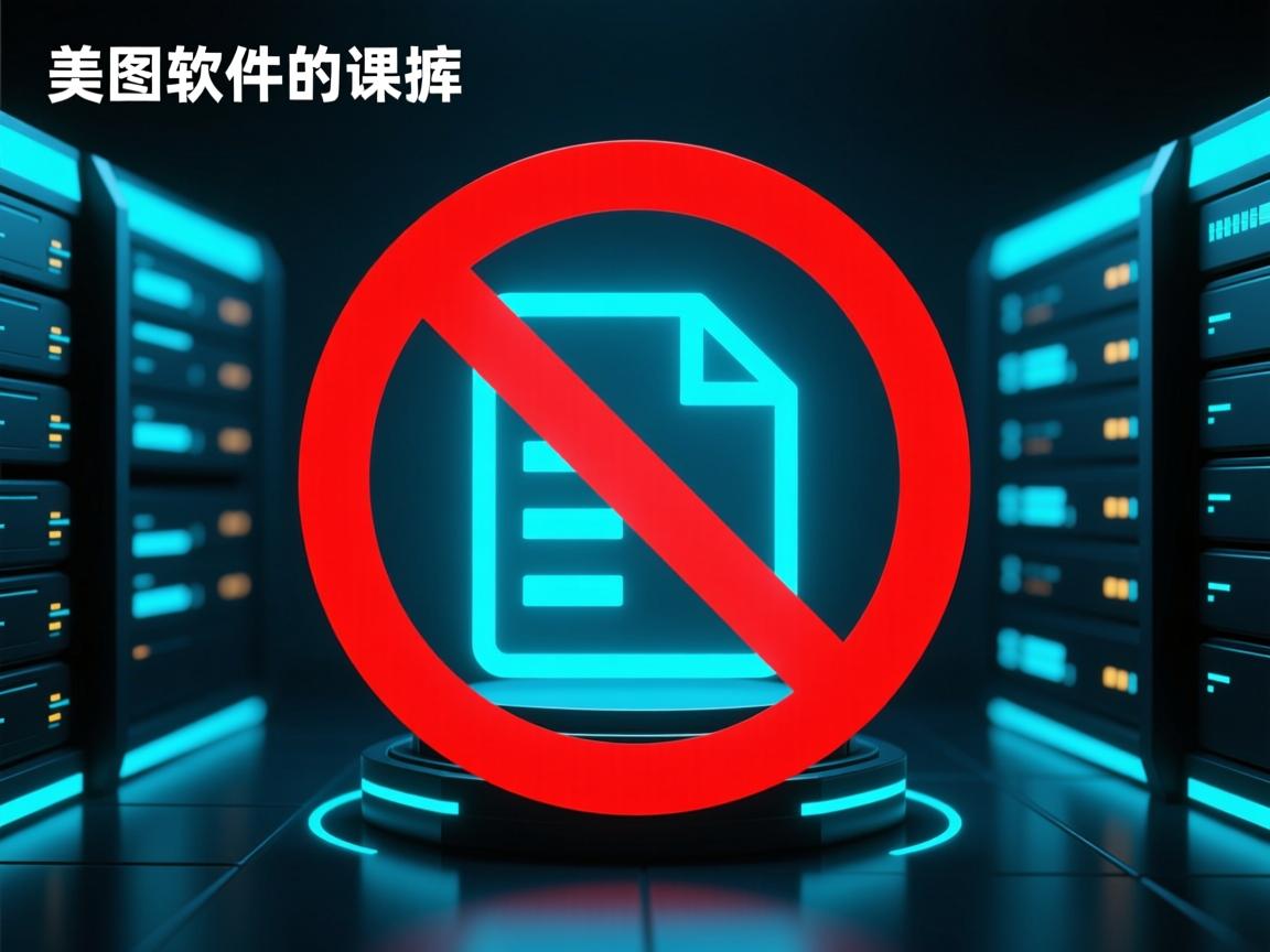 美图怎么禁止软件数据库