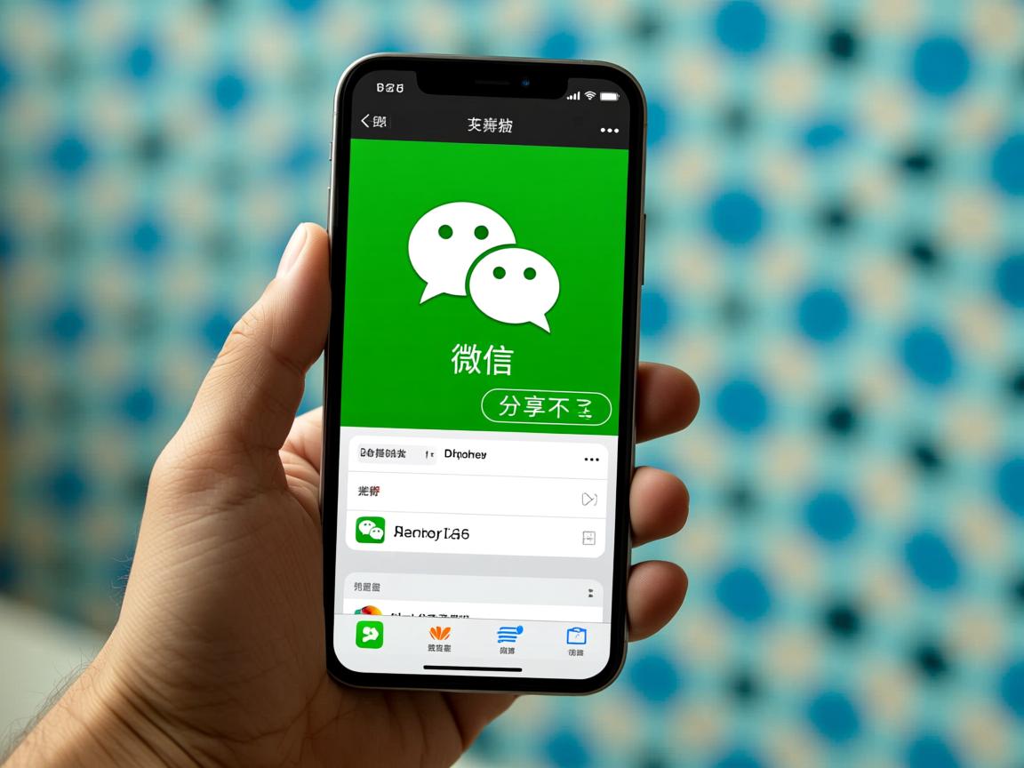 为什么iphone微信分享不了地止