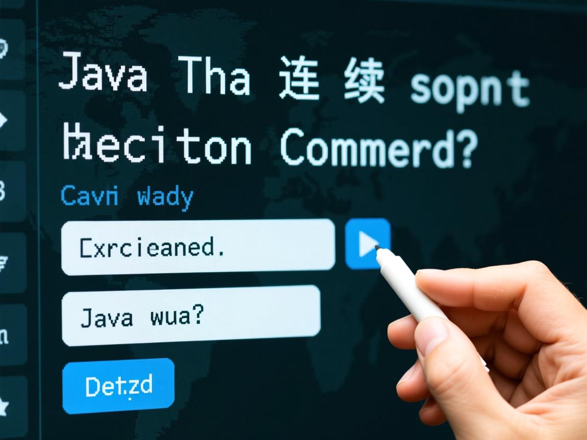 java怎么连续输入执行命令 第1张 java怎么连续输入执行命令 第1张