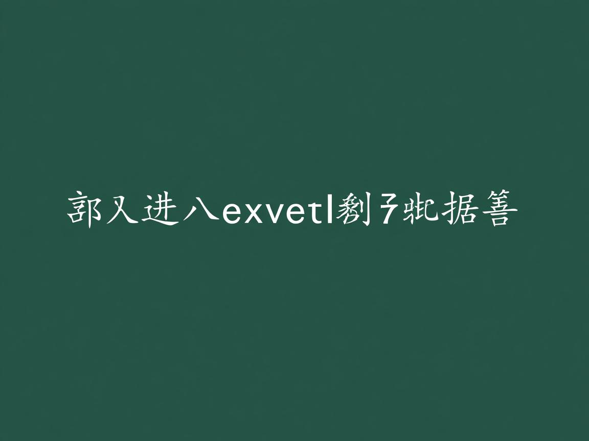 excel 中怎么导入excel数据库 第2张 excel 中怎么导入excel数据库 第2张