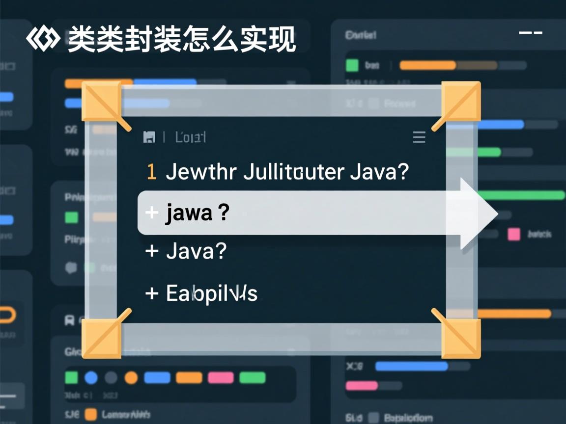 java类的封装怎么实现 第2张 java类的封装怎么实现 第2张