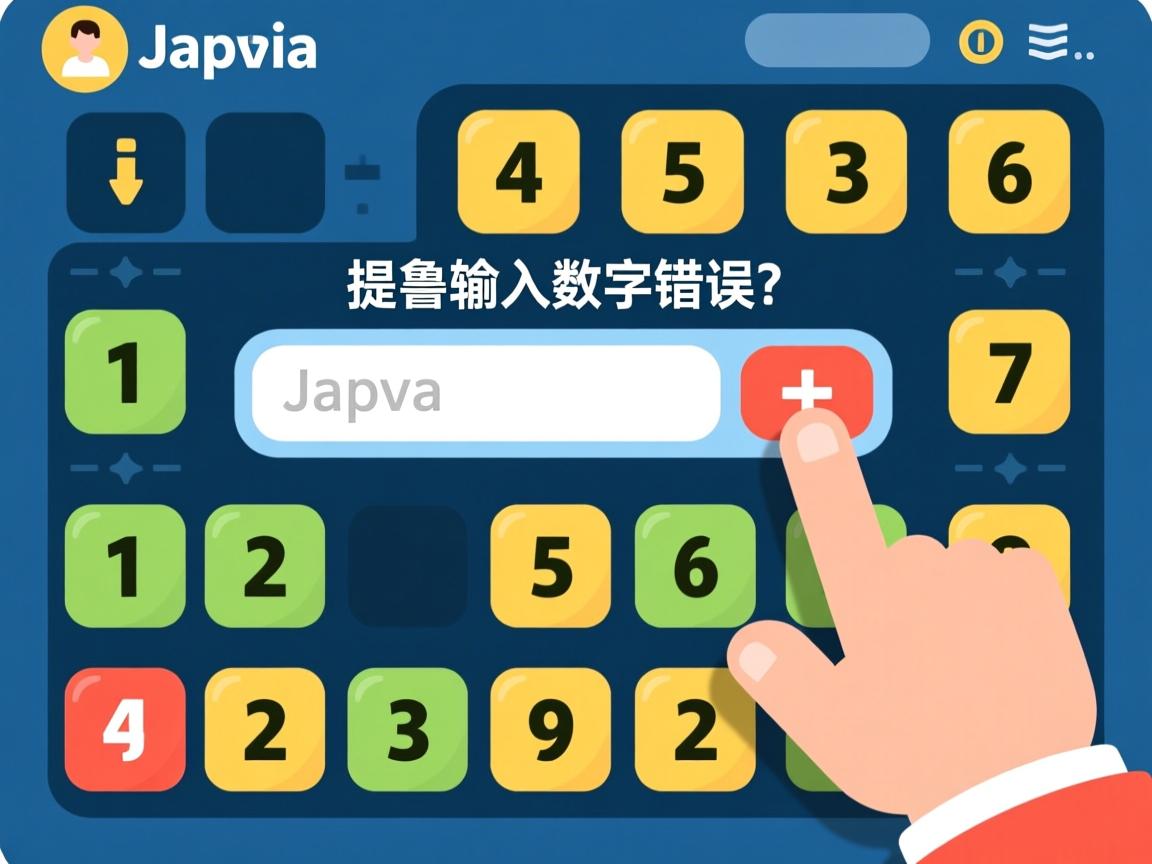 java猜数字游戏怎么提示输入错误 第2张 java猜数字游戏怎么提示输入错误 第2张