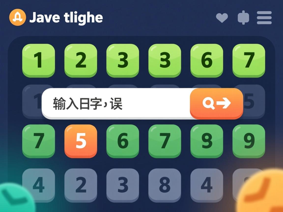java猜数字游戏怎么提示输入错误 第3张 java猜数字游戏怎么提示输入错误 第3张