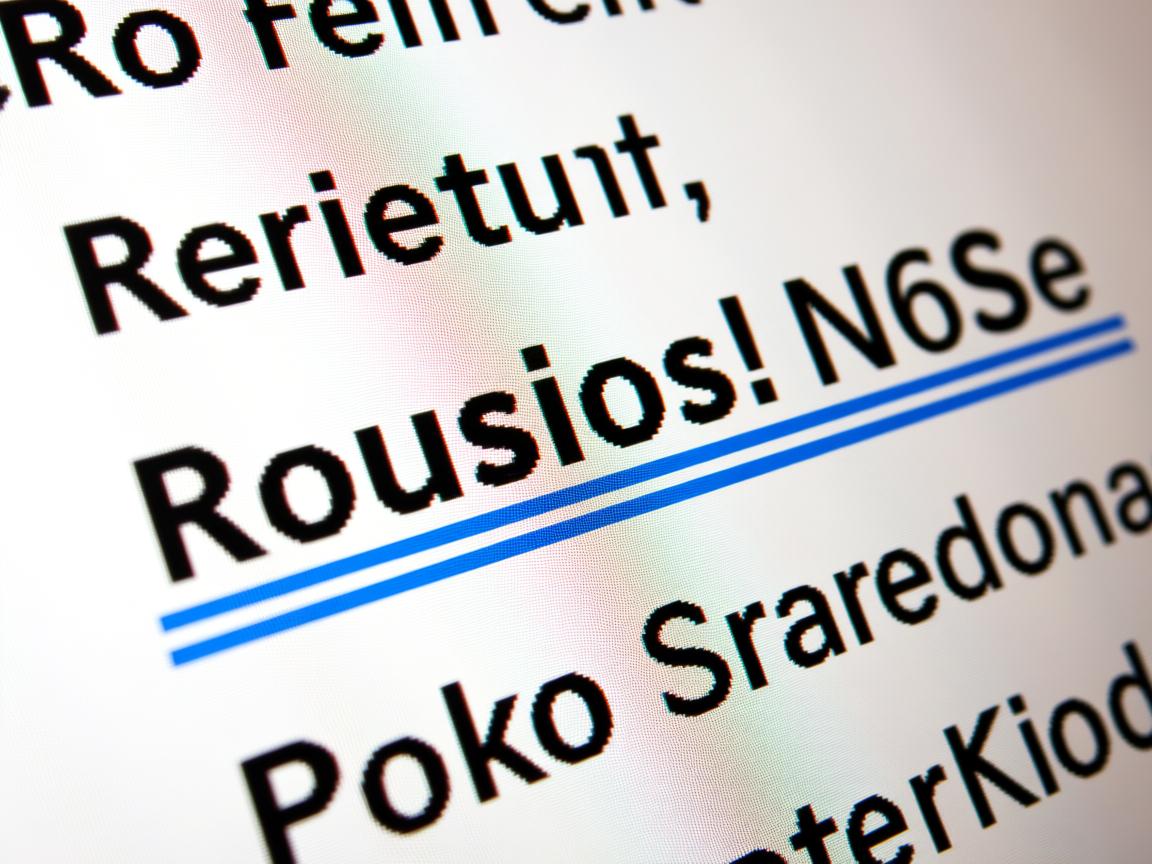 word文档为什么字下面有蓝色双横线