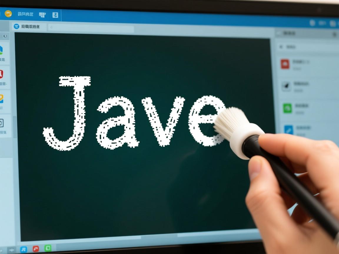 java面板上的字怎么擦除  第3张