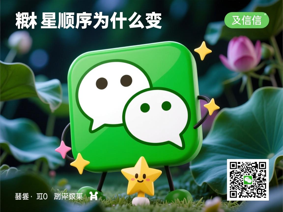 微信星标顺序为什么会变  第1张