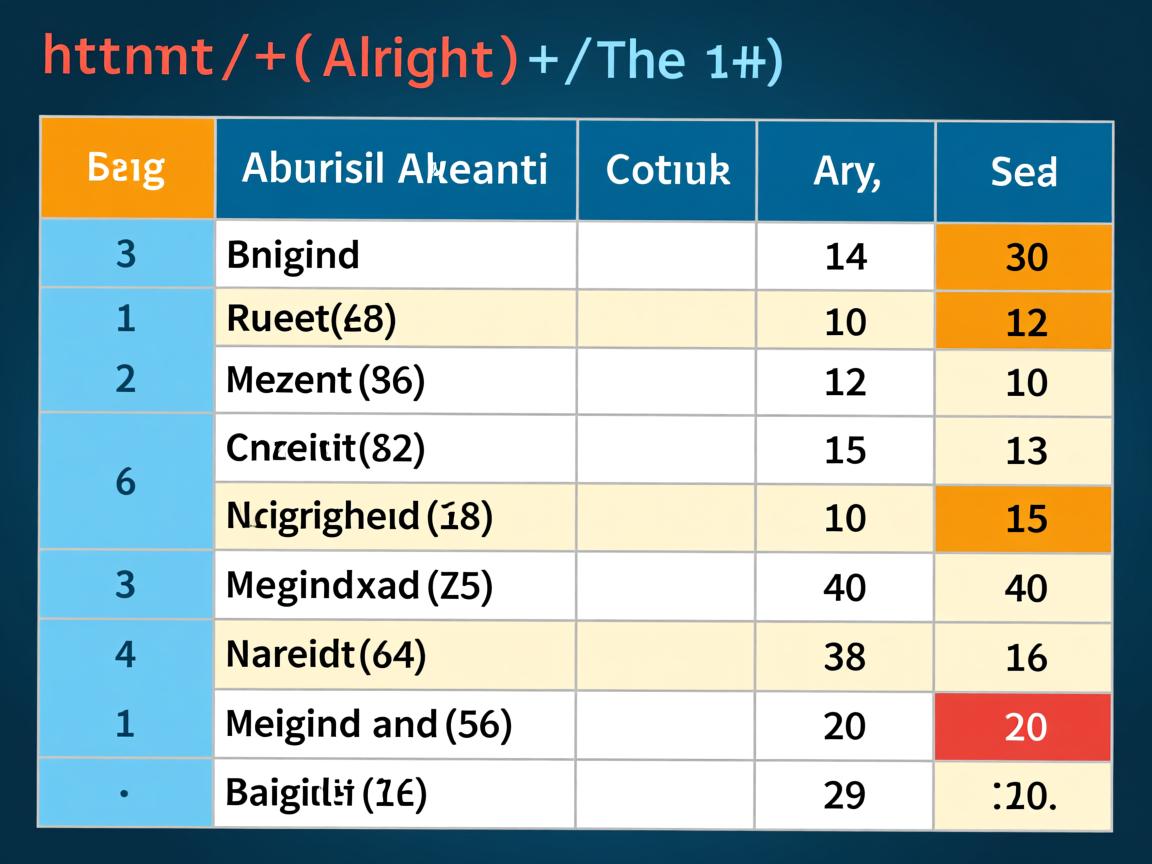 表格html如何对齐 第2张 表格html如何对齐 第2张