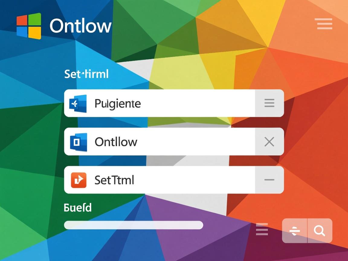 outlook如何设置html  第3张