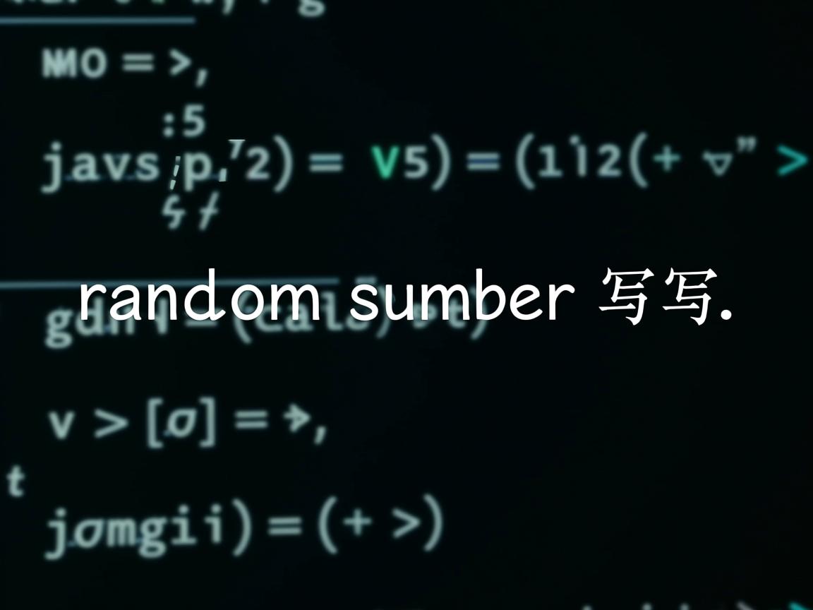 java中随机数怎么写 第2张 java中随机数怎么写 第2张