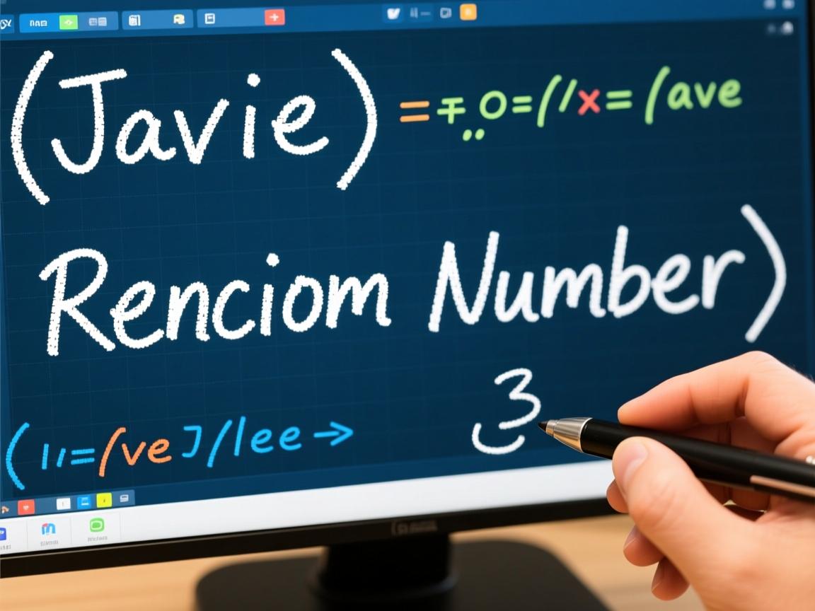 java中随机数怎么写 第3张 java中随机数怎么写 第3张