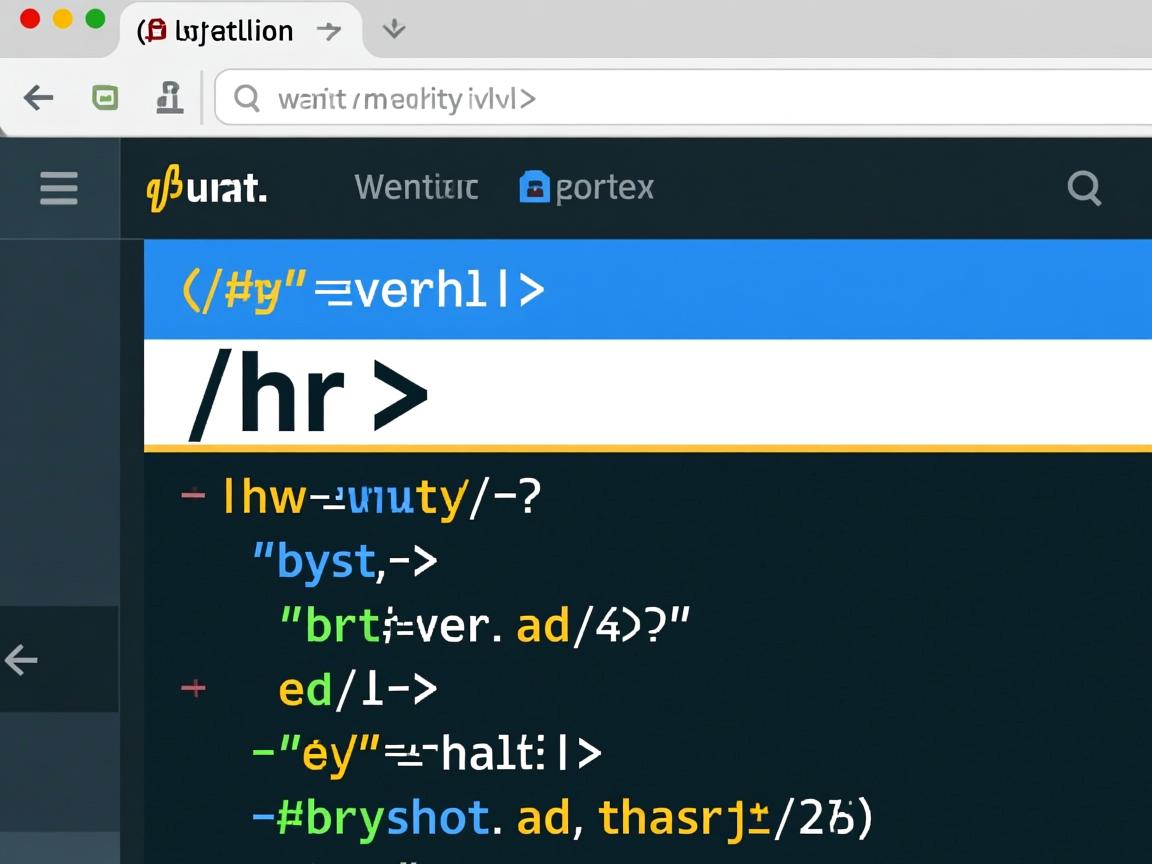 html中hr如何只有一半 第1张 html中hr如何只有一半 第1张