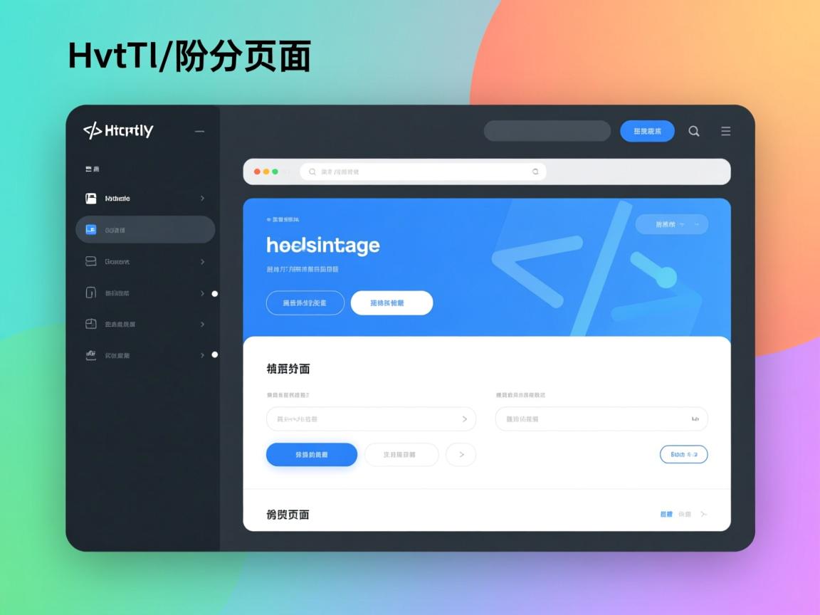 html如何拆分页面  第1张