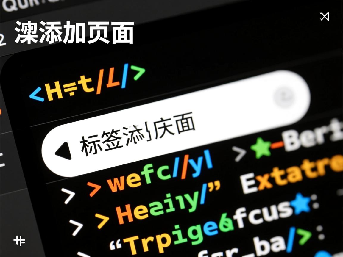 html如何给标签添加页面