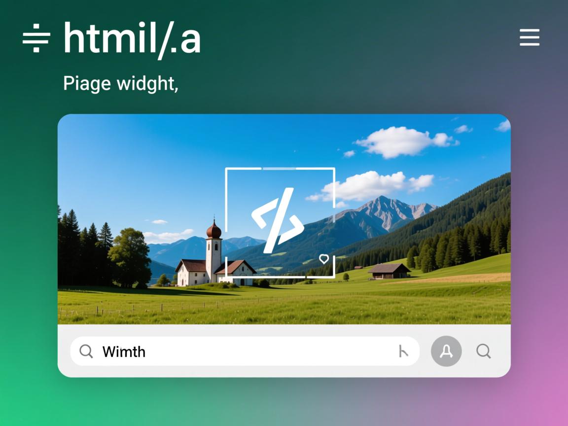 如何在html中定义图片宽度 第1张 如何在html中定义图片宽度 第1张