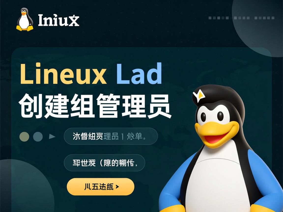 linux如何创建组管理员 第2张 linux如何创建组管理员 第2张