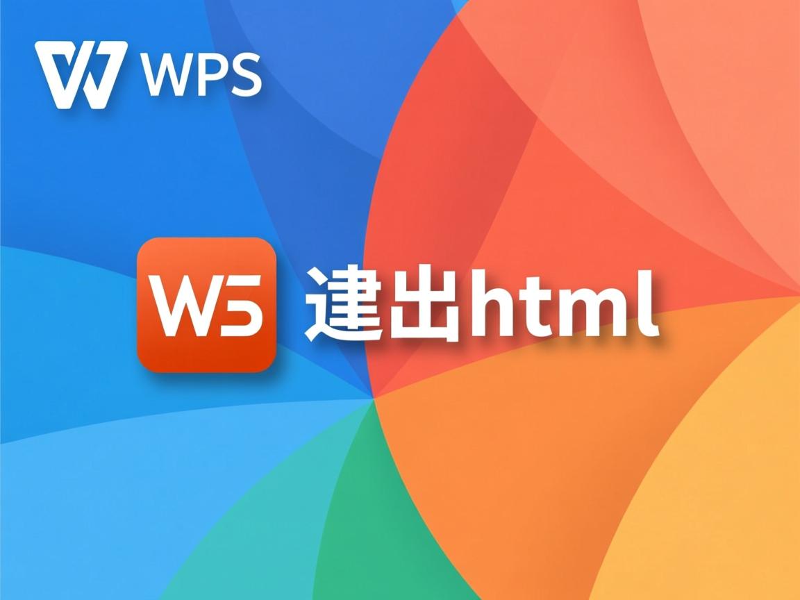 wps如何导出html 第2张 wps如何导出html 第2张